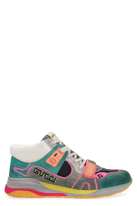 gucci ultrapace sneakers|gucci leather high top sneakers.